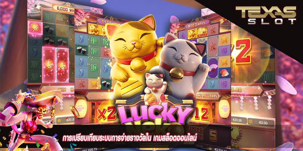 การเปรียบเทียบระบบการจ่ายรางวัลใน เกมสล็อตออนไลน์